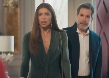 Arminda e Ferette em Três Graças. (Foto: reprodução/Globo)