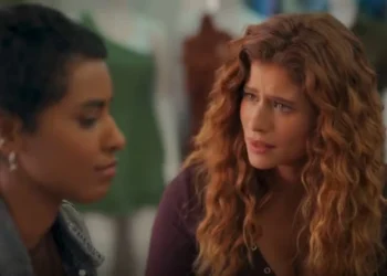 Eduarda e Agrado em Coração Acelerado. (Foto: reprodução/Globo)