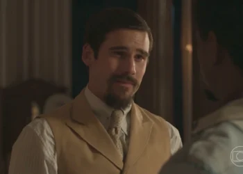 Mirinho (Nicolas Prattes) em A Nobreza do Amor (Foto: Reprodução/TV Globo)