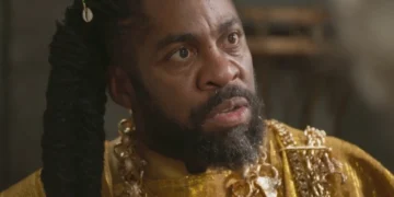 Jendal (Lázaro Ramos) em A Nobreza do Amor (Foto: Reprodução/TV Globo)