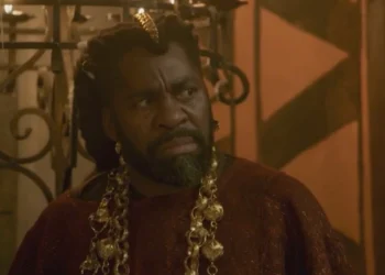 Jendal (Lázaro Ramos) em A Nobreza do Amor (Foto: Reprodução/TV Globo)