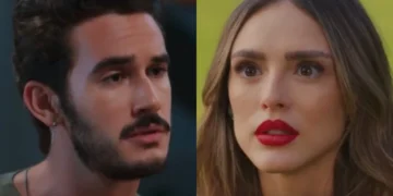 João Raul e Naiane em Coração Acelerado. (Foto: reprodução/Globo)