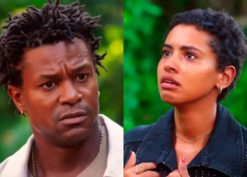 Leandro e Eduarda em Coração Acelerado. (Foto: reprodução/Globo)