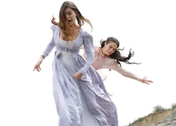 Melissa e Lívia em Além do Tempo. (Foto: reprodução/Globo)