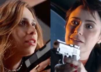 Lucélia e Samira em Três Graças. (Foto: reprodução/Globo)