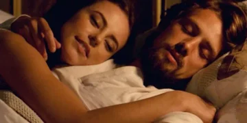 Felipe e Melissa em Além do Tempo. (Foto: reprodução/Globo)