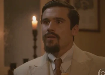 Mirinho (Nicolas Prattes) em A Nobreza do Amor (Foto: Reprodução/TV Globo)