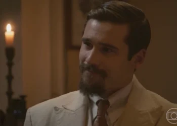 Mirinho (Nicolas Prattes) em A Nobreza do Amor (Foto: Reprodução/TV Globo)