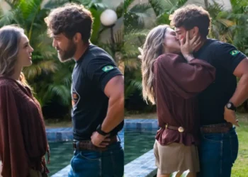 Naiane e Gael em Coração Acelerado. (Foto: Estevam Avellar/Globo)