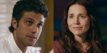 Pedro e Adriana em Quem Ama Cuida. (Foto: reprodução/Globo)