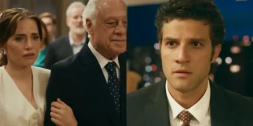 Quem Ama Cuida: Pedro descobre que Adriana é a noiva de Arthur no dia do casamento e tenta impedi-la de cometer uma loucura