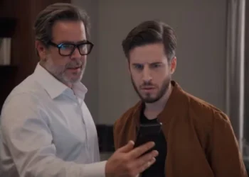 Ferette e Macedo em Três Graças. (Foto: reprodução/Globo)