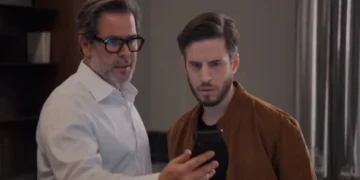 Ferette e Macedo em Três Graças. (Foto: reprodução/Globo)