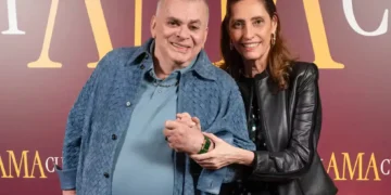 Walcyr Carrasco (à esquerda) e Claudia Souto (à direita).