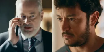 Com medo de ser descoberto, Ademir orienta Tom a negar que foi subornado por ele em depoimento contra Adriana