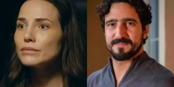 Adriana e Heitor em Quem Ama Cuida. (Foto: reprodução/Globo)