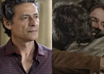 Bento e Bernardo em Além do Tempo. (Foto: reprodução/Globo)
