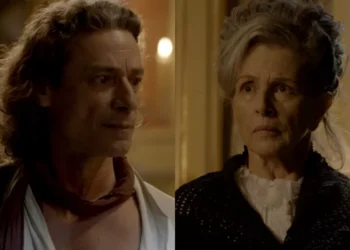 Bento e Vitória em Além do Tempo. (Foto: reprodução/Globo)