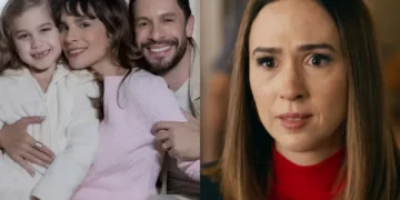 César e Brigitte em Quem Ama Cuida. (Foto: reprodução/Globo)