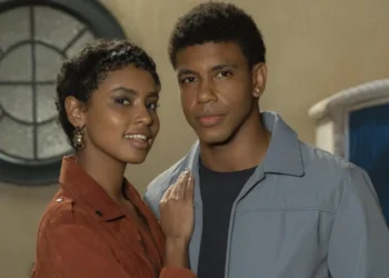 Eduarda e Luan em Coração Acelerado. (Foto: reprodução/Globo)