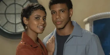 Eduarda e Luan em Coração Acelerado. (Foto: reprodução/Globo)