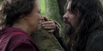 Emília e Bernardo em Além do Tempo. (Foto: reprodução/Globo)