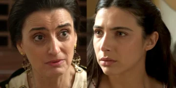 Fátima (à esquerda) e Salma (à direita) em A Nobreza do Amor.