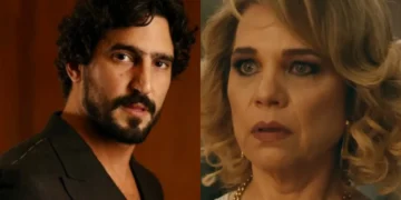 Heitor e Pilar em Quem Ama Cuida. (Foto: reprodução/Globo)