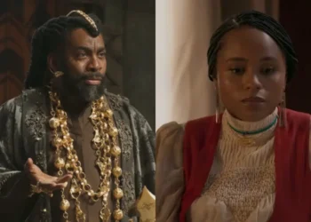 Jendal e Alika em A Nobreza do Amor. (Foto: reprodução/Globo)
