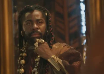 Jendal (Lázaro Ramos) em A Nobreza do Amor (Foto: Reprodução/TV Globo)