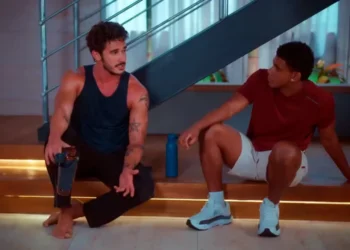 João e Luan em Coração Acelerado. (Foto: reprodução/Globo)