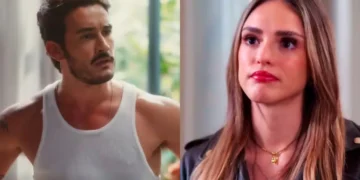 João Raul e Naiane. (Foto: reprodução/Globo)