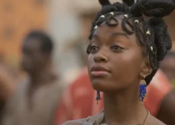 Kênia (Nikolly Fernandes) em A Nobreza do Amor (Foto: Reprodução/TV Globo)