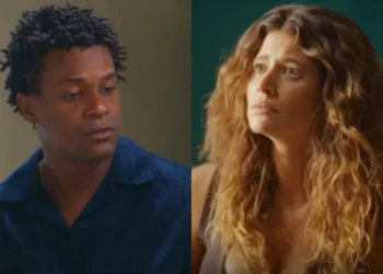 Agrado e Leandro em Coração Acelerado. (Foto: reprodução/Globo)