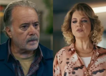 Otoniel e Pilar em Quem Ama Cuida. (Foto: reprodução/Globo)