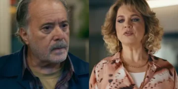 Otoniel e Pilar em Quem Ama Cuida. (Foto: reprodução/Globo)