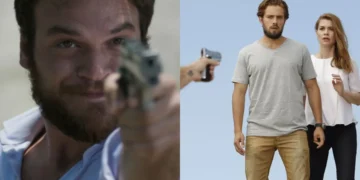 Pedro, Felipe e Melissa em Além do Tempo. (Foto: reprodução/Globo)