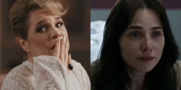 Pilar e Adriana em Quem Ama Cuida. (Foto: reprodução/Globo)