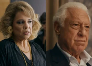 Arthur e Pilar em Quem Ama Cuida. (Foto: reprodução/Globo)