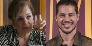 Quem Ama Cuida: Com Adriana presa, Pilar bota as mãos na fortuna de Arthur e vira amante de motorista