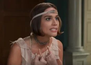 Theresa Fonseca como Virgínia em A Nobreza do Amor, a novela das seis da Globo (Foto: Reprodução/TV Globo)