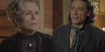 Vitória e Bento em Além do Tempo. (Foto: reprodução/Globo)