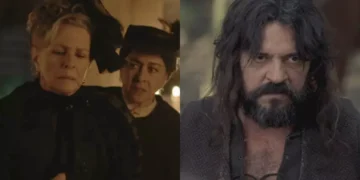 Vitória e Bernardo em Além do Tempo. (Foto: reprodução/Globo)