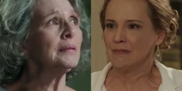 Vitória e Emília em Além do Tempo. (Foto: reprodução/Globo)