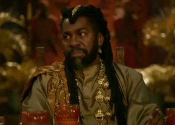 Jendal (Lázaro Ramos) em A Nobreza do Amor (Foto: Reprodução/TV Globo)