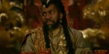 Jendal (Lázaro Ramos) em A Nobreza do Amor (Foto: Reprodução/TV Globo)