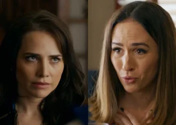 Adriana e Brigitte em Quem Ama Cuida. (Foto: reprodução/Globo)