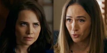 Adriana e Brigitte em Quem Ama Cuida. (Foto: reprodução/Globo)