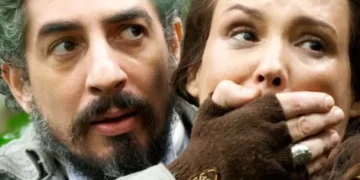 Ariel e Emília em Além do Tempo. (Foto: reprodução/Globo)