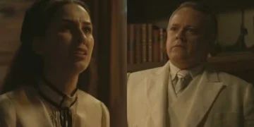 Belmira e Diógenes em A Nobreza do Amor. (Foto: reprodução/Globo)